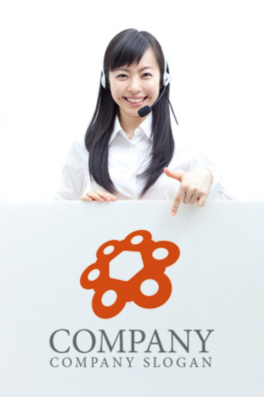 画像3: 六角形・融合・集合・輪ロゴ・マークデザイン183 (3)