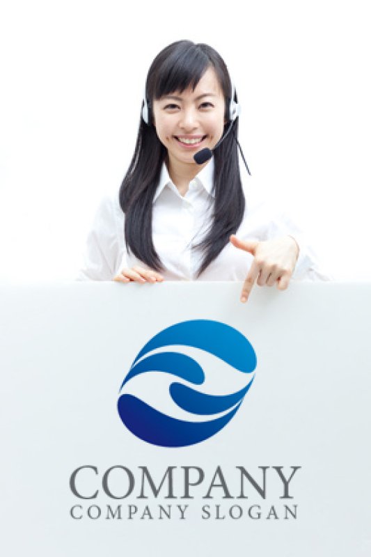 画像3: 波・水・F・ロゴ・マークデザイン186 (3)