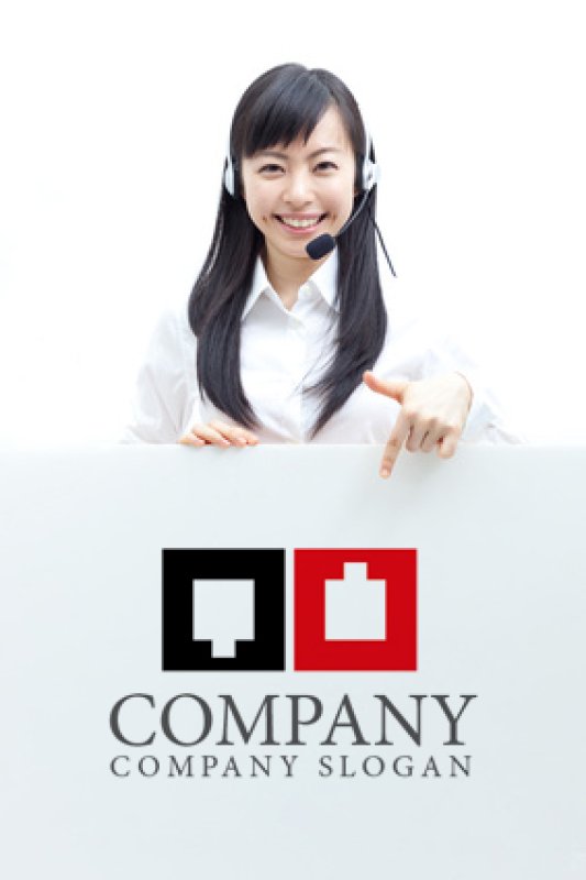 画像3: 凸凹・四角・対称・ロゴ・マークデザイン198 (3)