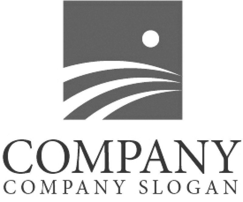 画像4: 四角・太陽・スピード・道ロゴ・マークデザイン204 (4)