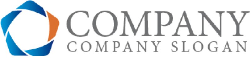 画像5: 五角形・輪・重なり・ロゴ・マークデザイン206 (5)