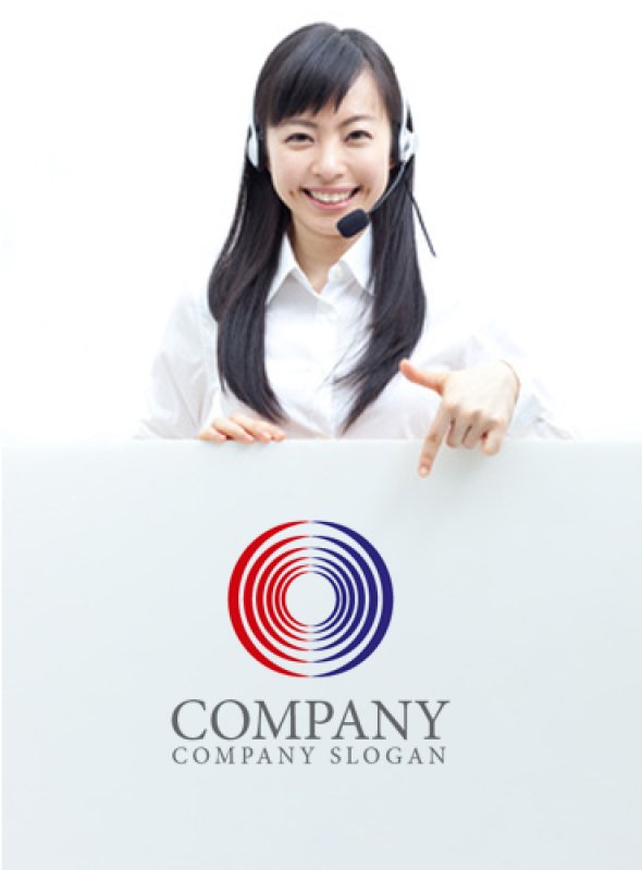 画像3: 響・拡大・対称・輪・ロゴ・マークデザイン210 (3)