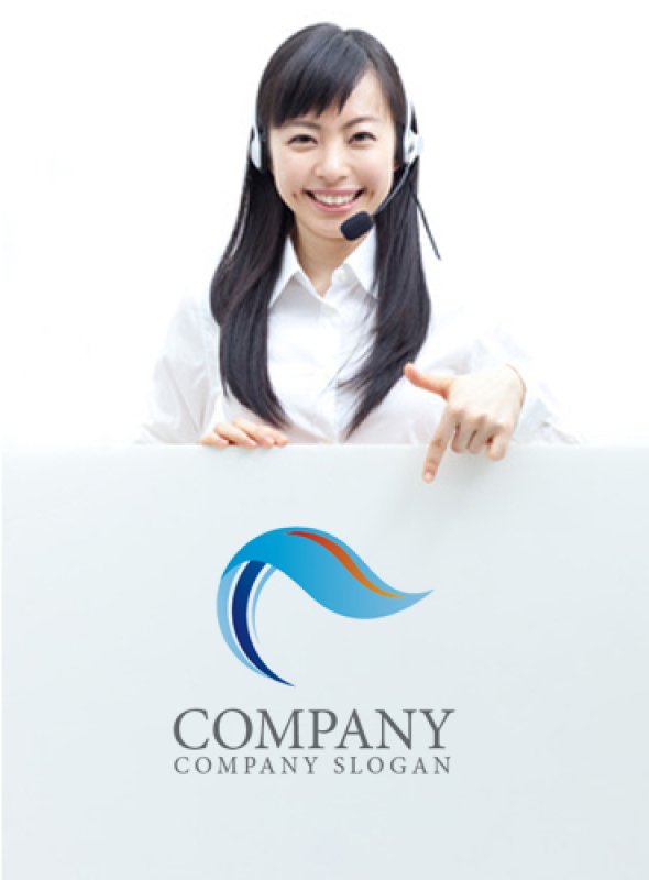 画像3: 波・ねじれ・上昇・風・ロゴ・マークデザイン215 (3)