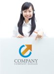 画像3: 矢印・上昇・輪・ロゴ・マークデザイン222 (3)