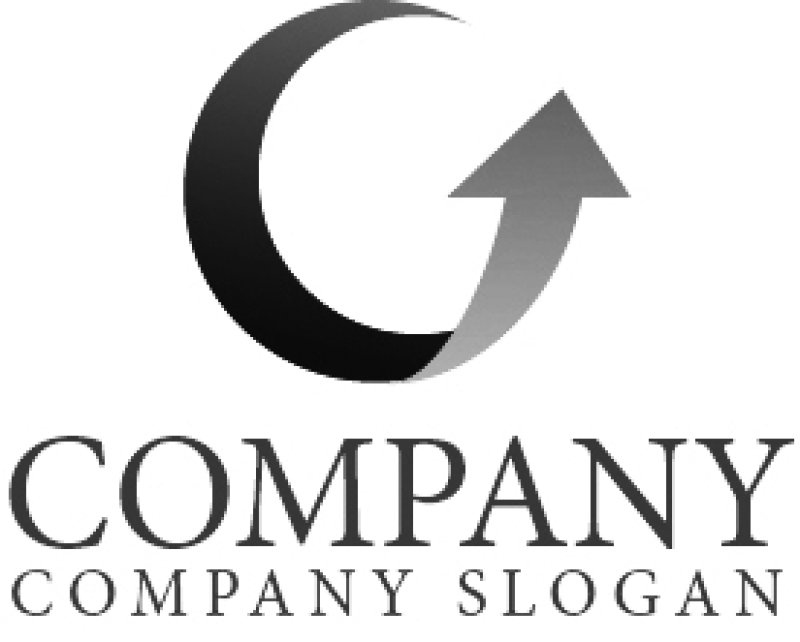 画像4: 矢印・上昇・輪・G・ロゴ・マークデザイン224 (4)