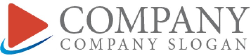 画像5: 再生・三角・スピード・曲線・ロゴ・マークデザイン239 (5)