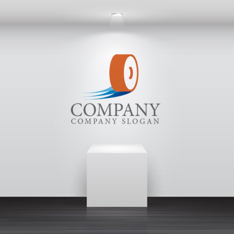 画像2: タイヤ・回転・スピード・曲線・ロゴ・マークデザイン241 (2)