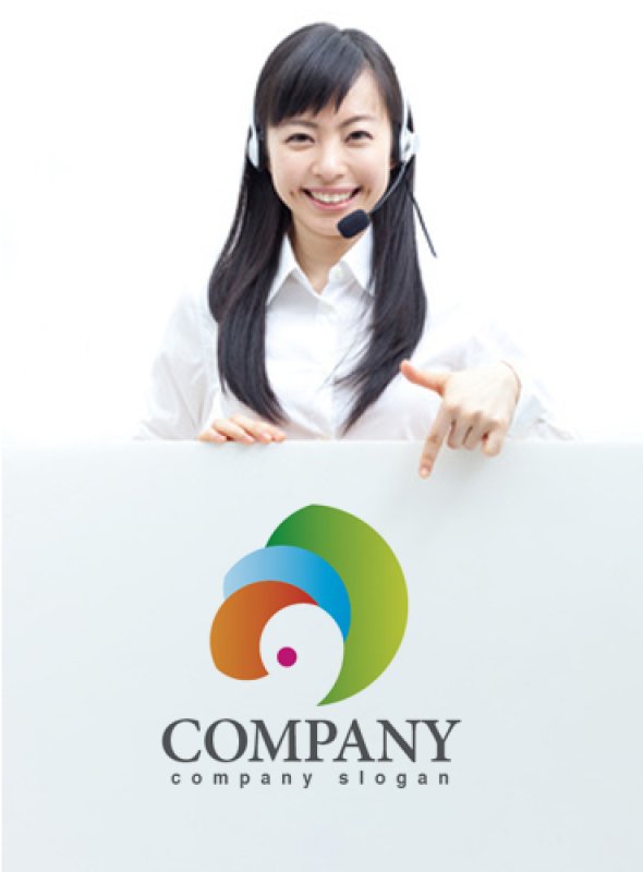 画像3: 輪・回転・花・成果・ロゴ・マークデザイン272 (3)