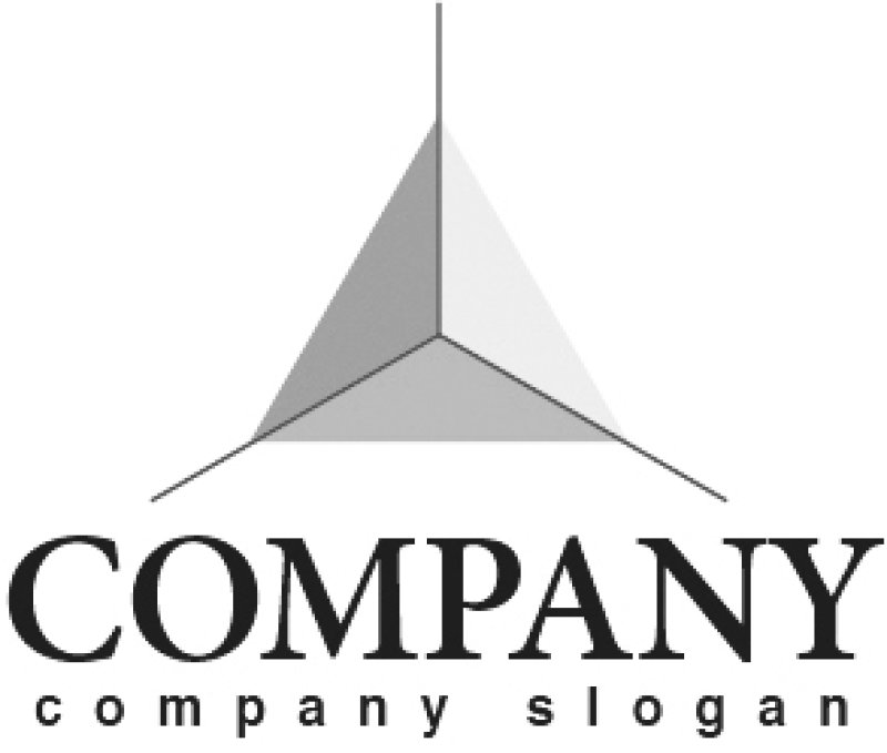 画像4: ピラミッド・線・三角・輝き・ロゴ・マークデザイン279 (4)