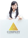画像3: ピラミッド・山・三角・輝き・渦・ロゴ・マークデザイン287 (3)