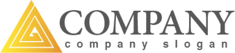 画像5: ピラミッド・山・三角・輝き・渦・ロゴ・マークデザイン287 (5)