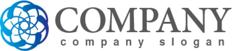 画像5: 輝き・輪・花・グラデーション・ロゴ・マークデザイン298 (5)