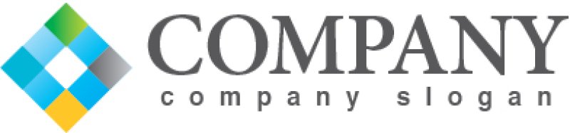 画像5: 四角・格子・ひし形・グラデーション・ロゴ・マークデザイン305 (5)