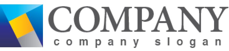 画像5: 四角・三角・窓・グラデーション・ロゴ・マークデザイン306 (5)