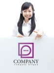 画像3: 四角・線・吹き出し・グラデーション・ロゴ・マークデザイン309 (3)