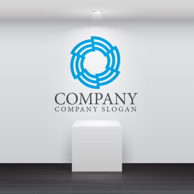 画像2: 輪・回転・連続・ロゴ・マークデザイン317 (2)