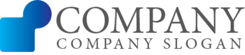 画像5: 四角・輪・融合・グラデーション・ロゴ・マークデザイン322 (5)