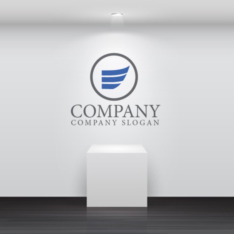 画像4: 船・輪・曲線・アルファベット・ロゴ・マークデザイン333 (4)