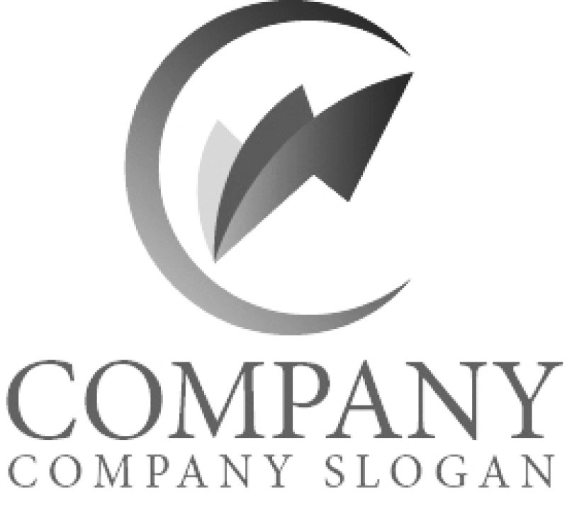 画像5: グラフ・矢印・上昇・曲線・グラデーション・ロゴ・マークデザイン334 (5)