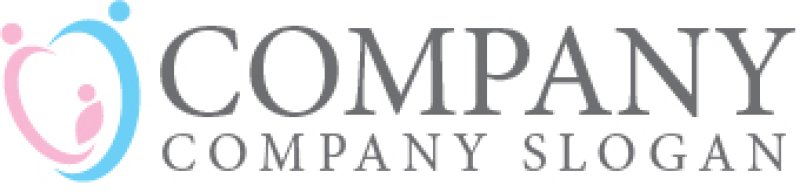 画像6: 人・ 輪・曲線・ハート・介護・友情・温もり・ロゴ・マークデザイン1034 (6)