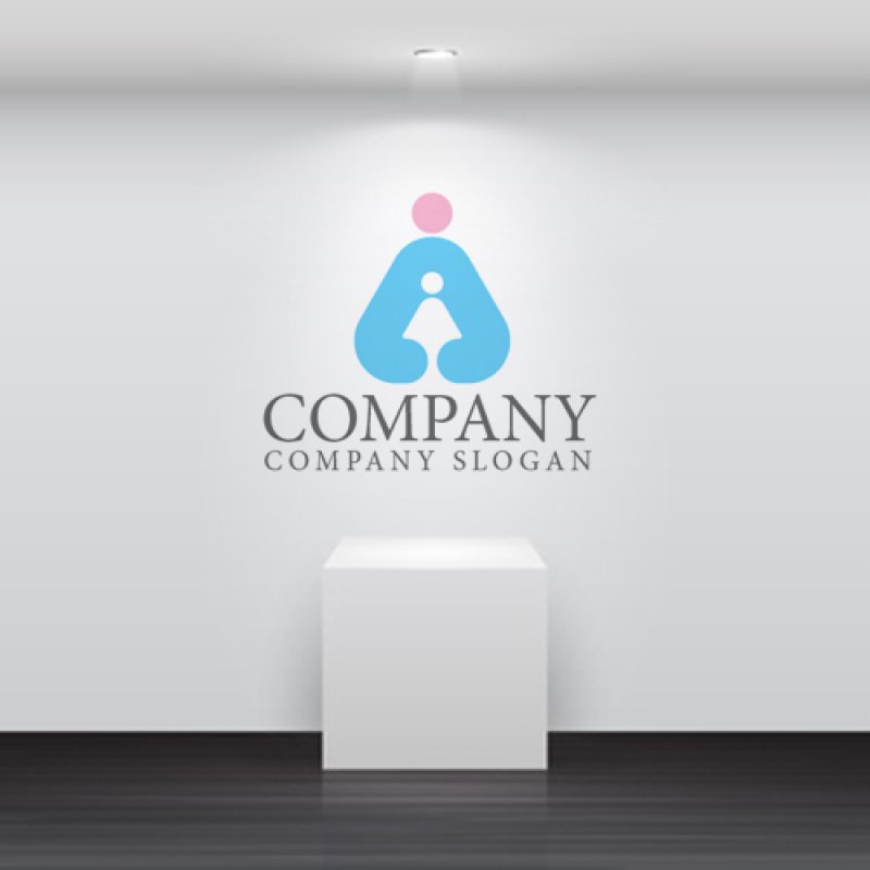 画像4: 人・ 親子・A・優しさ・介護・温もり・保護・ロゴ・マークデザイン1035 (4)