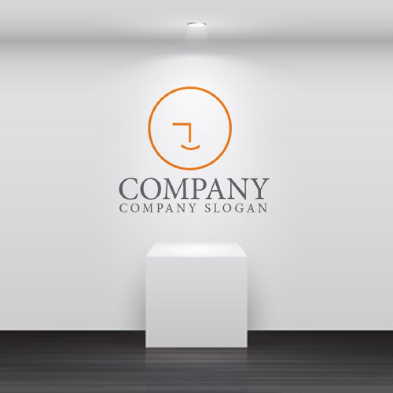 画像4: 顔・笑顔・輪・シンプル・ロゴ・マークデザイン1063 (4)