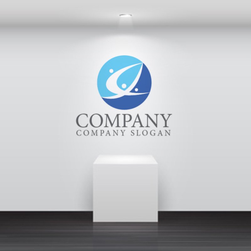 画像4: 人・曲線・輪・友情・アルファベット・ロゴ・マークデザイン1076 (4)