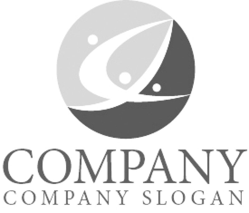 画像5: 人・曲線・輪・友情・アルファベット・ロゴ・マークデザイン1076 (5)