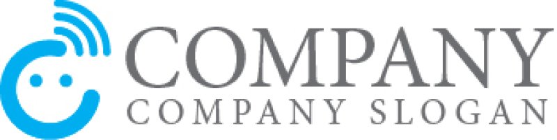 画像6: C・wifi・輪・笑顔・ロゴ・マークデザイン1091 (6)