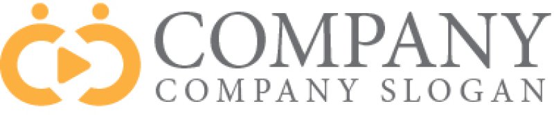 画像6: 三角・輪・人・play・友情・協力・ロゴ・マークデザイン1097 (6)