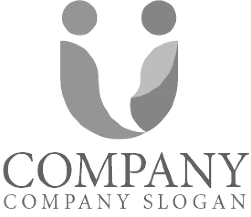 画像5: U・人・友情・アルファベット・ロゴ・マークデザイン1117 (5)