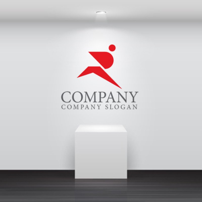 画像4: 人・R・アルファベット・ロゴ・マークデザイン1121 (4)