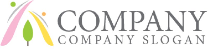 画像6: 木・山・人・友情・ロゴ・マークデザイン1135 (6)