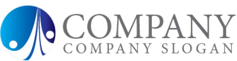 画像6: 人・協力・輪・友情・グラデーション・ロゴ・マークデザイン1143 (6)