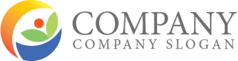 画像6: C・曲線・人・葉・ロゴ・マークデザイン1147 (6)