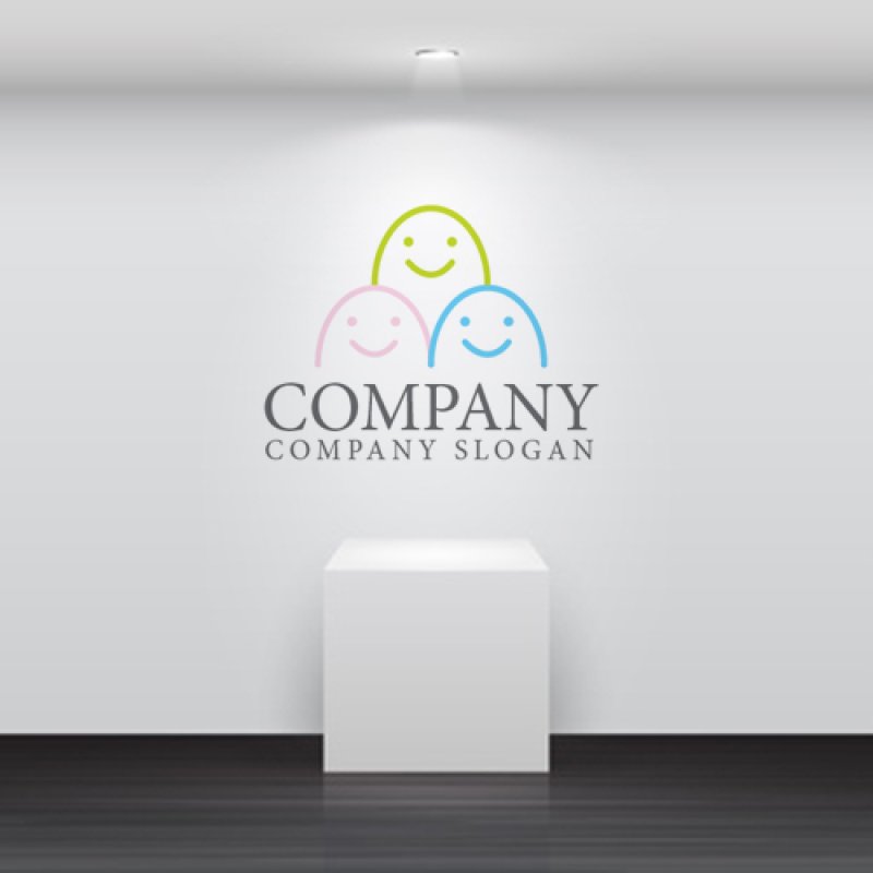 画像4: 顔・卵・人・家族・友情・温もり・ロゴ・マークデザイン1153 (4)