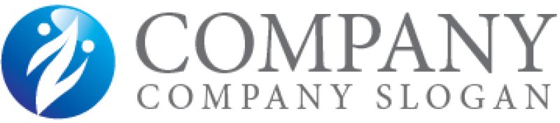 画像6: 人・輪・曲線・Z・協力・グラデーション・ロゴ・マークデザイン1163 (6)