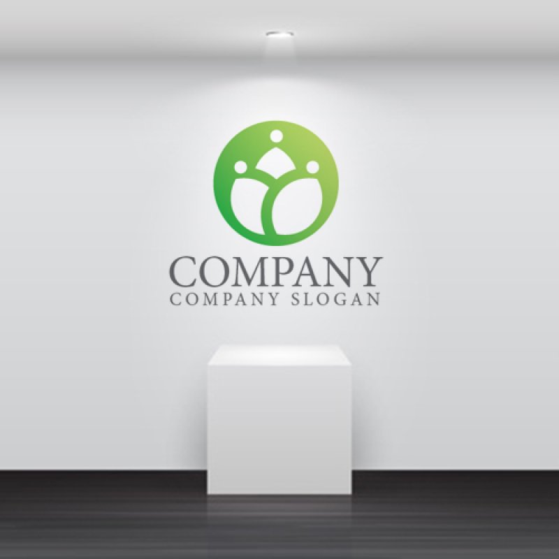 画像4: 人・輪・グループ・温もり・グラデーション・ロゴ・マークデザイン1165 (4)