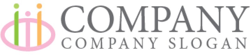 画像6: 人・楕円・協力・家族・ロゴ・マークデザイン1180 (6)