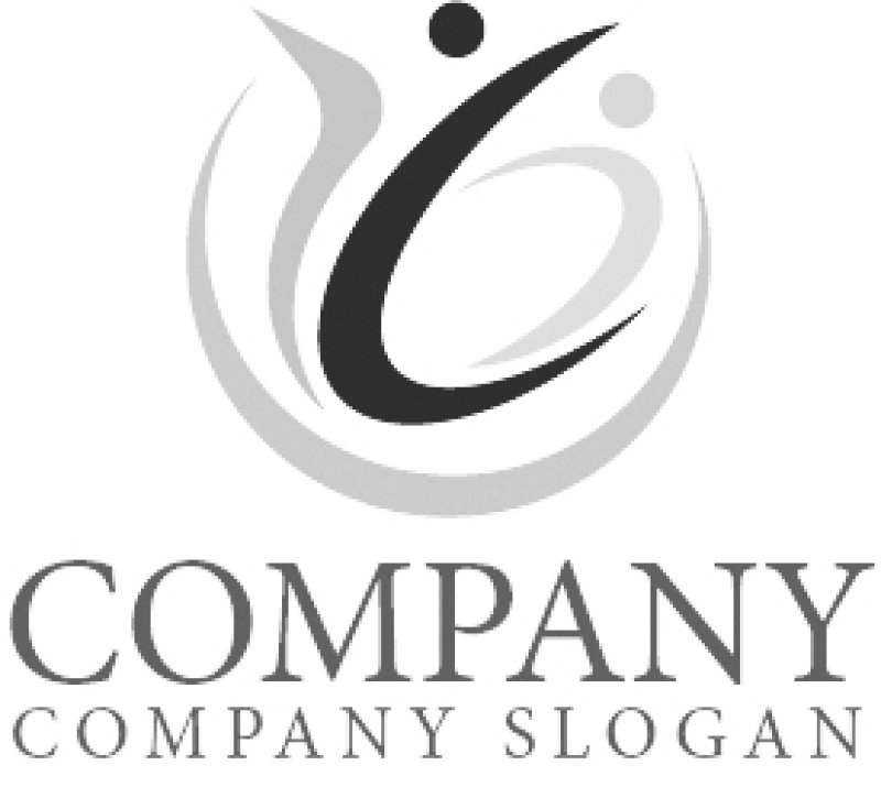 画像6: 人・曲線・輪・協力・躍動・ロゴ・マークデザイン1184 (6)