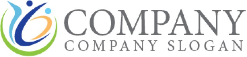 画像7: 人・曲線・輪・協力・躍動・ロゴ・マークデザイン1184 (7)