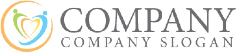 画像7: 人・曲線・輪・協力・ハート・躍動・ロゴ・マークデザイン1185 (7)