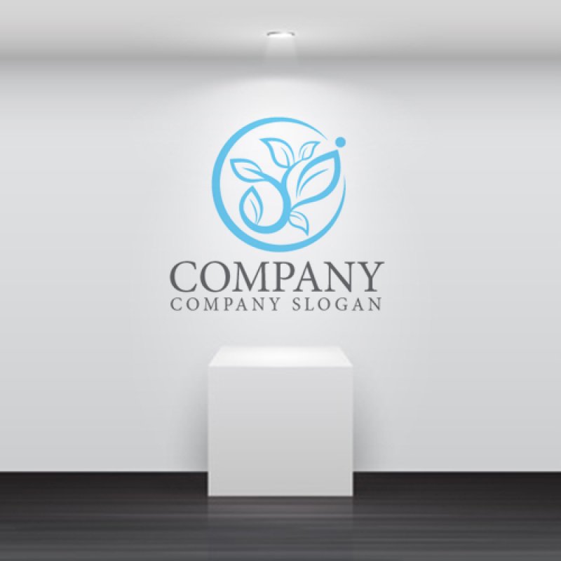 画像5: 人・葉・輪・曲線・ロゴ・マークデザイン1186 (5)