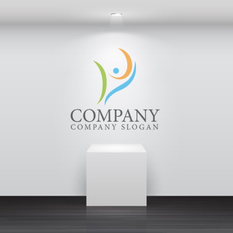 画像5: 人・曲線・Y・上昇・アルファベット・ロゴ・マークデザイン1191 (5)