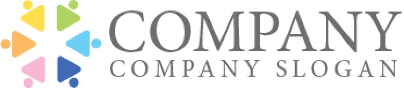 画像7: 人・三角・輪・集合・六角形・ロゴ・マークデザイン1197 (7)