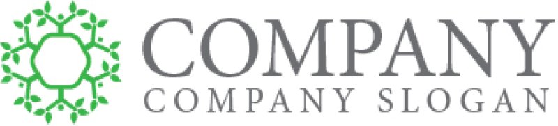 画像7: 人・木・葉・六角形・ロゴ・マークデザイン1203 (7)