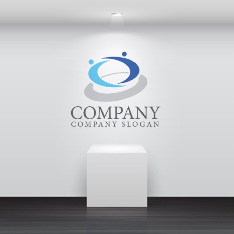 画像5: 人・曲線・協力・ロゴ・マークデザイン1217 (5)