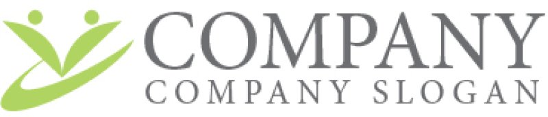 画像7: 人・V・曲線・成長・協力・ロゴ・マークデザイン1218 (7)