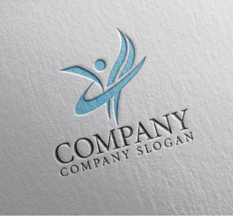 画像2: 人・楕円・輪・曲線・上昇・Y・ロゴ・マークデザイン1219 (2)