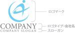 画像10: 人・楕円・輪・曲線・上昇・A・アルファベット・ロゴ・マークデザイン1220 (10)